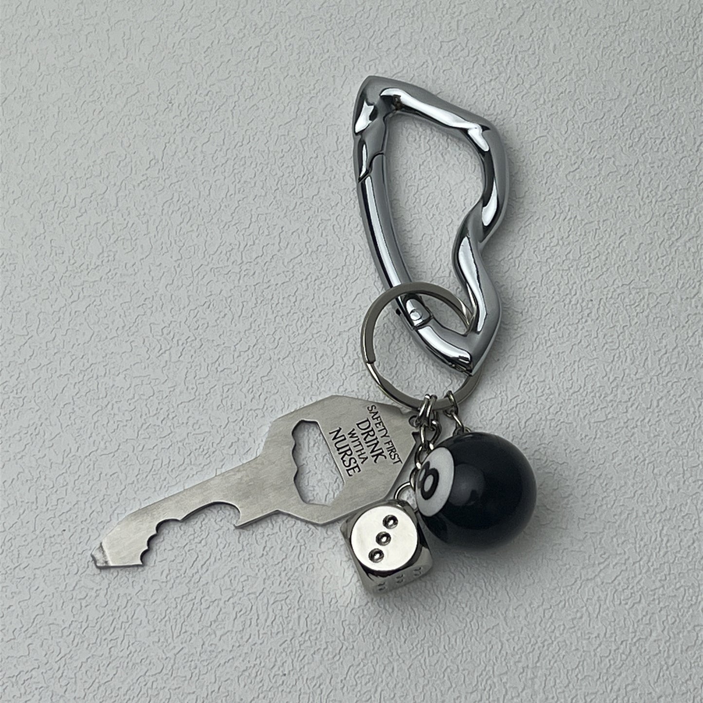 Silver Carabiner