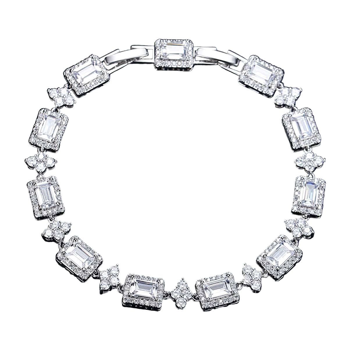 "square cut" bracelet