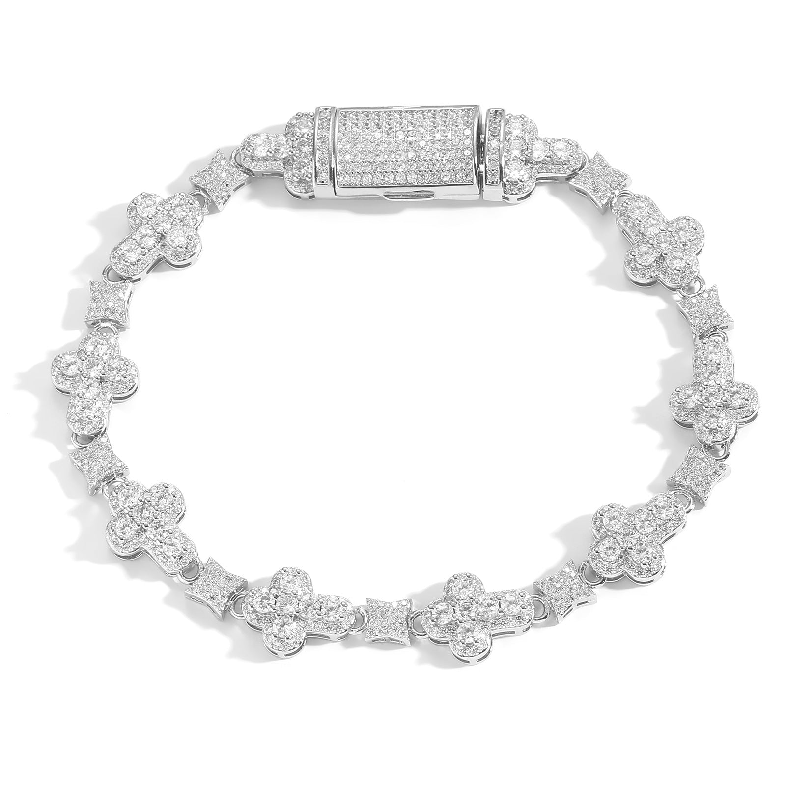 "cross crystal" bracelet